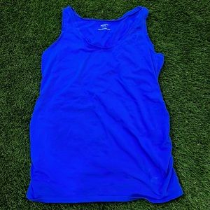 Motherhood Maternity Tank with rouged sides